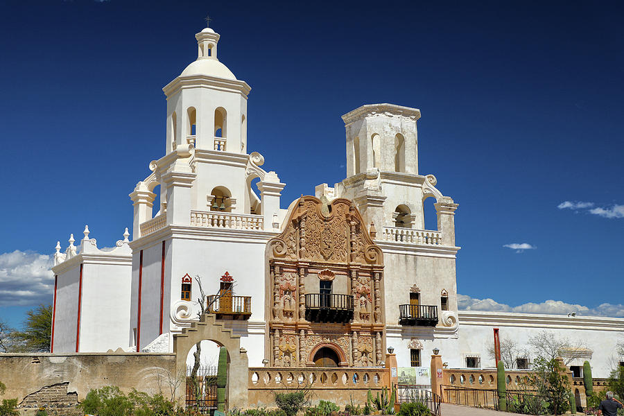 Mission San Xavier del Bac Photograph by Mitch Cat