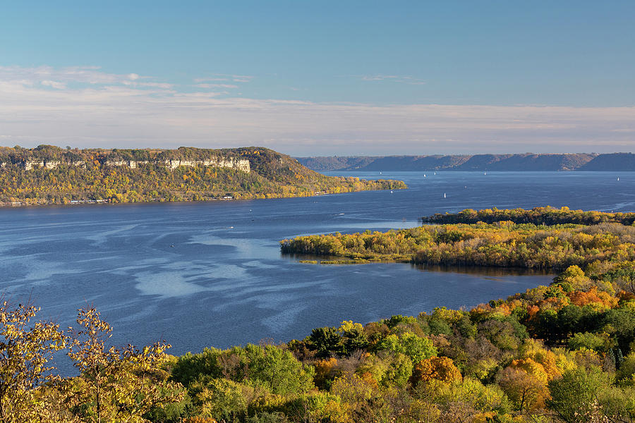 Mississippi River Lake Pepin 19 Photograph by John Brueske - Fine Art ...