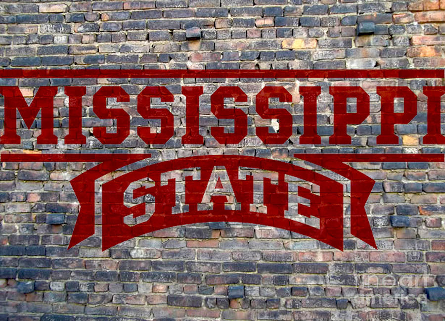 Mississippi State Bulldogs Digital Art by Steven Parker