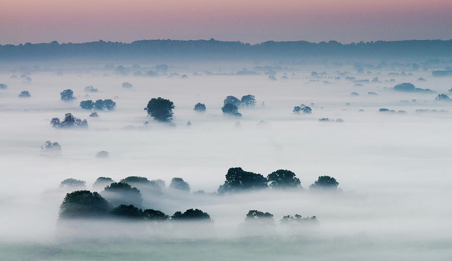 Mist On Somerset Levels Photograph by Bob Small Photography Mist On Somerset Levels Photograph by Bob Small Photography