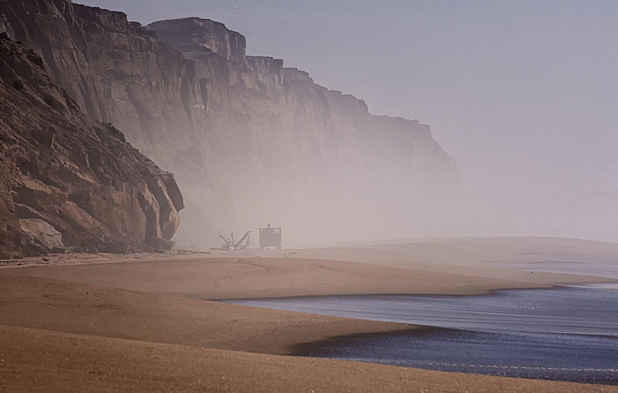 Mist On The Beach Photograph by Bego Amare