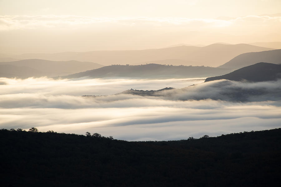 Mist On The Mountains Photograph by George Digalakis - Fine Art America