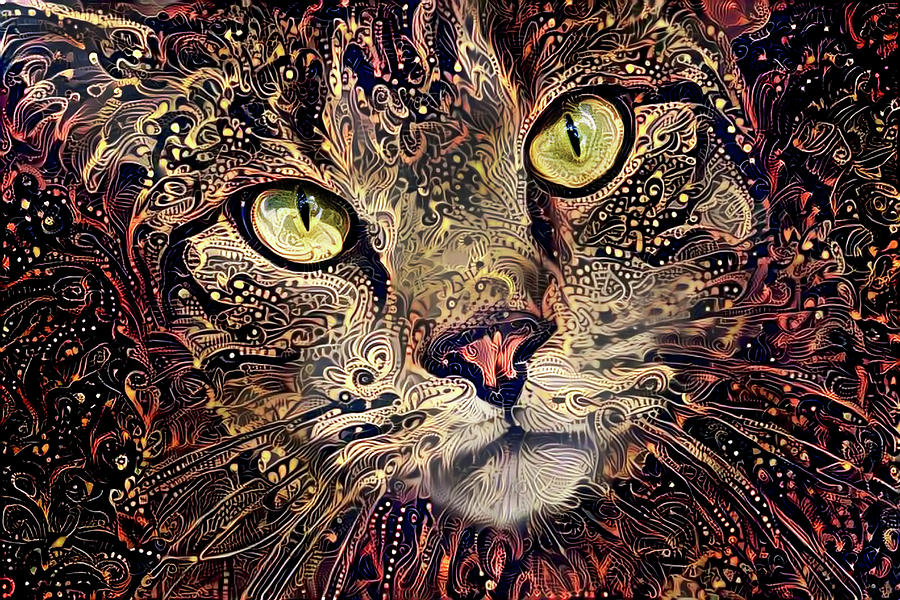 Mister Intensity Digital Art by Peggy Collins