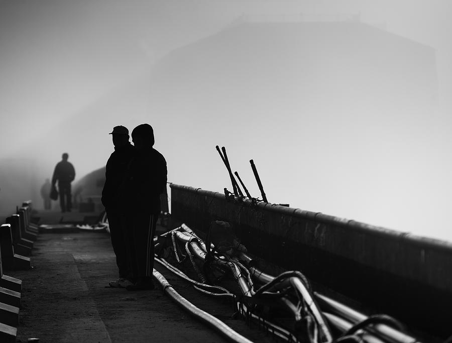 Bridge Photograph - Misty Bridge Series V by Julien Oncete