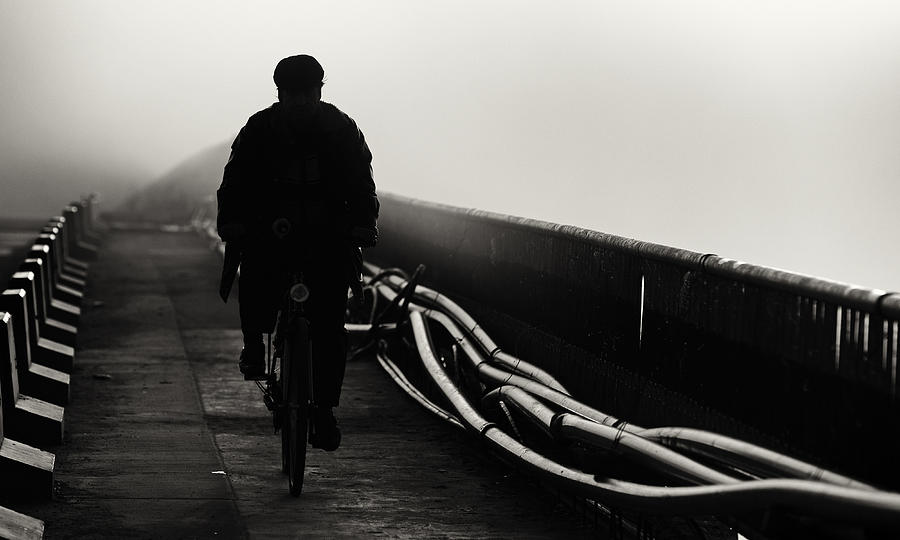 Misty Bridge Series Vii Photograph by Julien Oncete