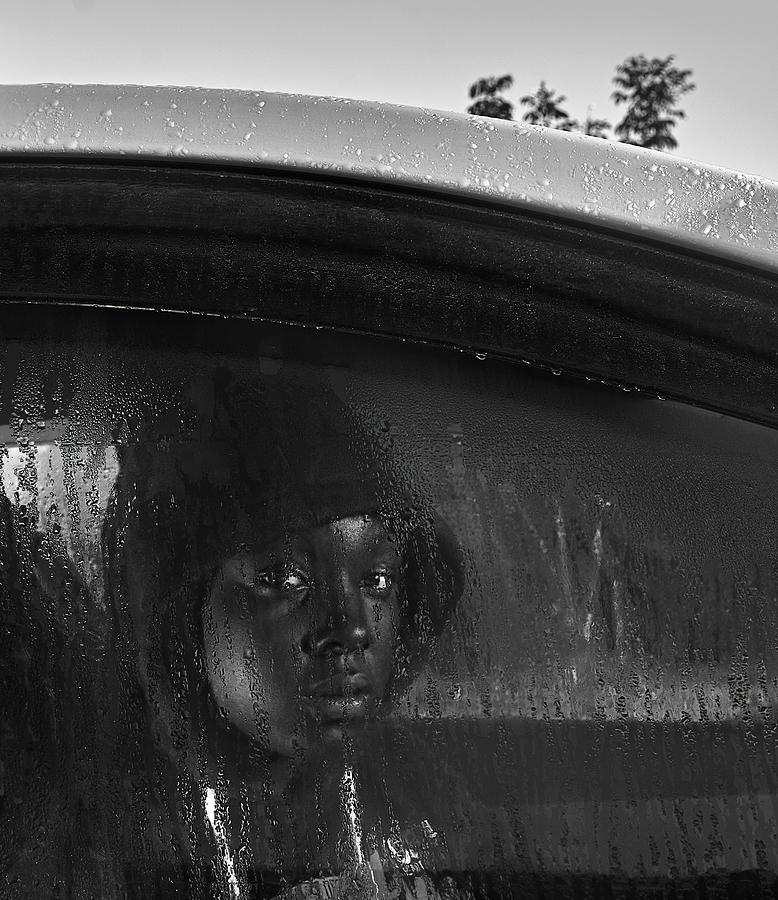 Car Photograph - Misty Morning by Austin Odunga