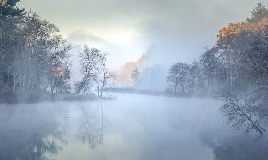 Misty Morning Photograph by Kai Dan