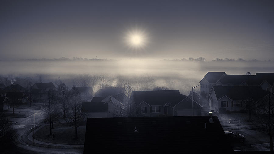 Misty Morning Photograph by Like He