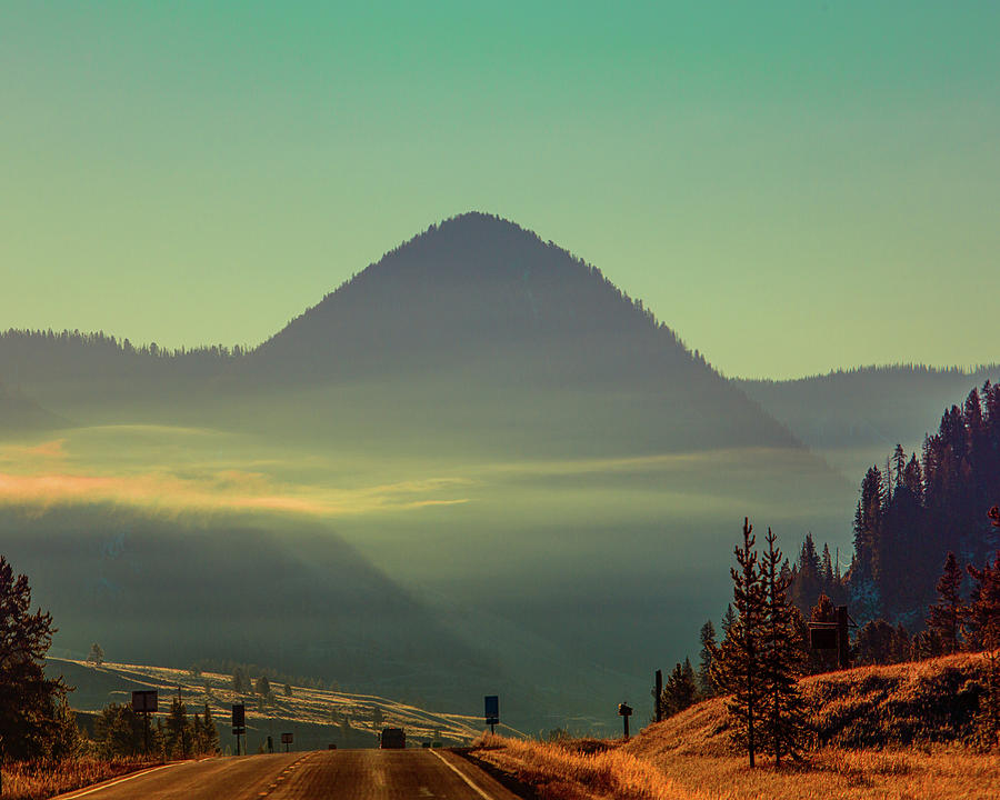 Misty Mountain Morning Photograph by Pete Federico