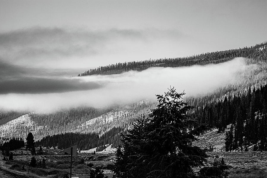 Yellowstone National Park Photograph - Misty Mountain by Pete Federico Yellowstone National Park Photograph - Misty Mountain by Pete Federico