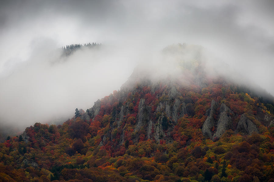 Misty Mountains Photograph by Chris Vasiliadis