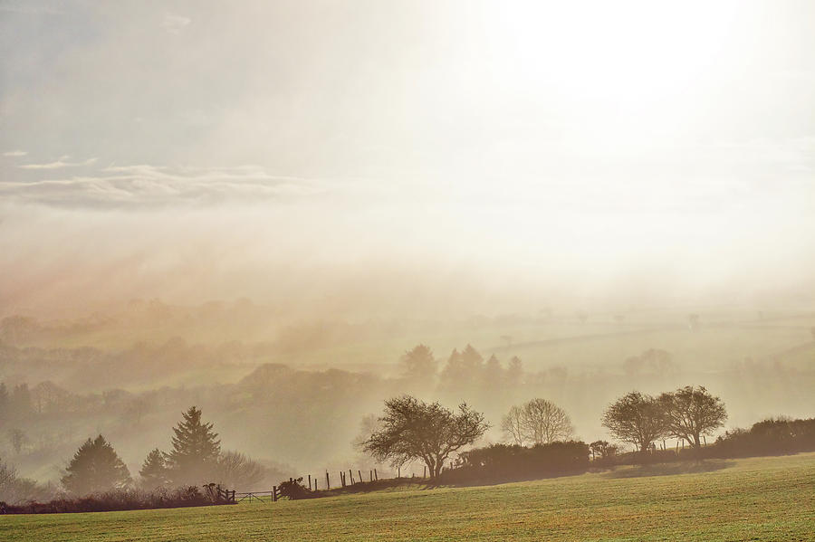Misty Wales Photograph by Mark Llewellyn