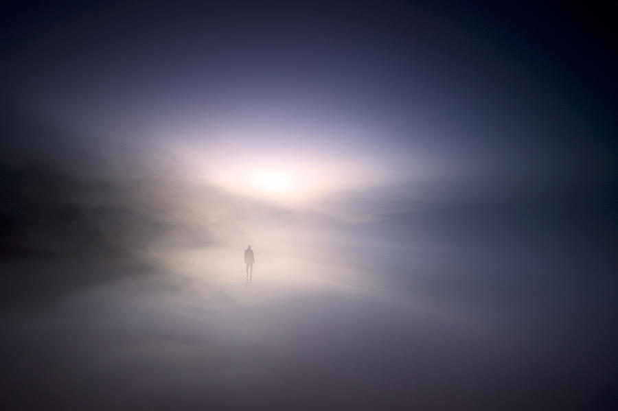 Misty Winter In Nowhere Photograph by Santiago Pascual Buye