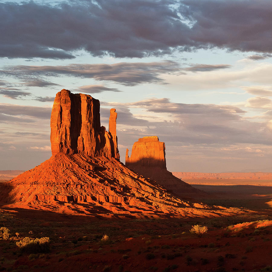 Mittens Of Monument Valley Photograph by Photo By P.folrev
