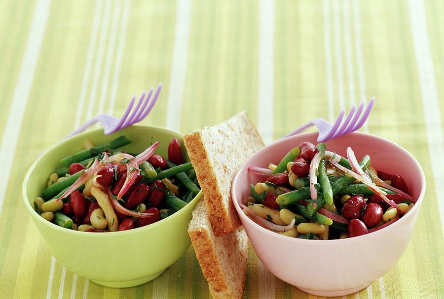 Mixed Bean Salad Photograph by Bono