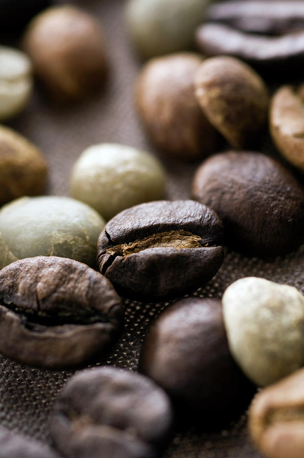 Mixed Coffee Beans Photograph by Antonios Mitsopoulos