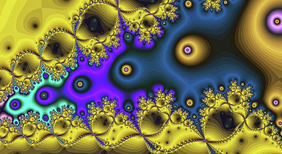 Mixed Eyes Gold Digital Art by Don Northup