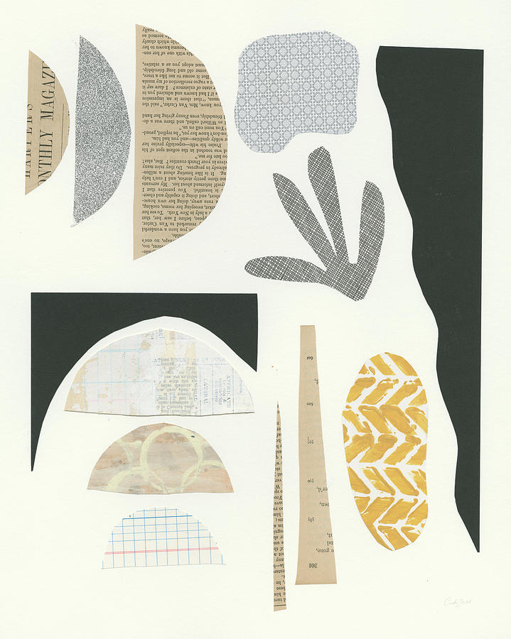 Mixed Shapes IIi Painting by Courtney Prahl