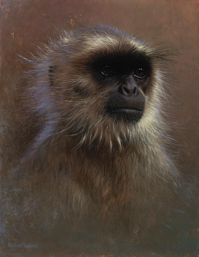 Animal Painting - Mja-oil-wwl-70114 by Michael Jackson