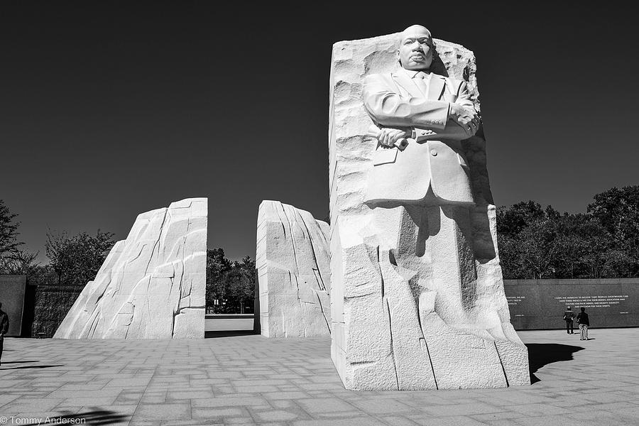Washington D.c. Photograph - MLK Memorial  by Tommy Anderson
