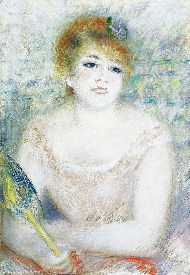 Ренуар портрет Жанны Самари