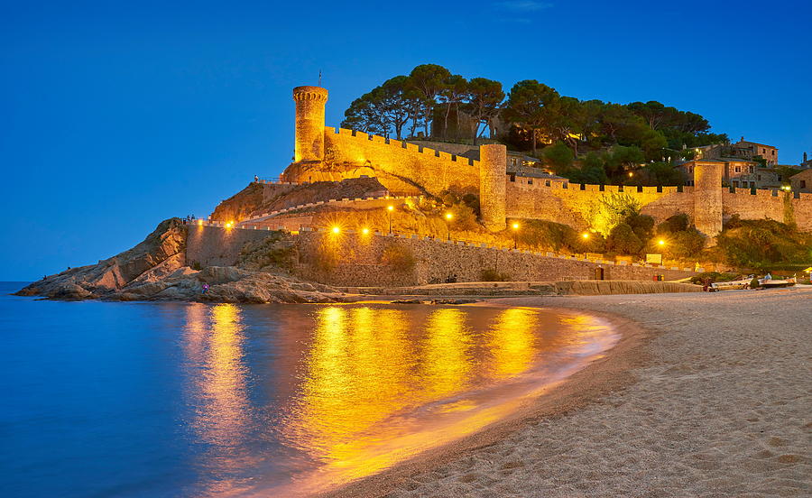 Mmedieval Castle At Tossa Del Mar Photograph By Jan Wlodarczyk - Fine 