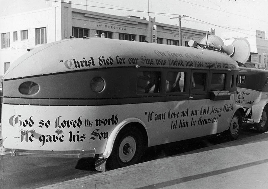 Mobile Church Photograph by Alfred Eisenstaedt