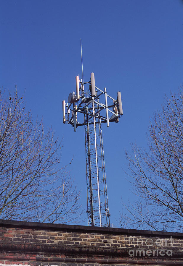 Mobile Phone Mast Photograph by Cordelia Molloy/science Photo Library