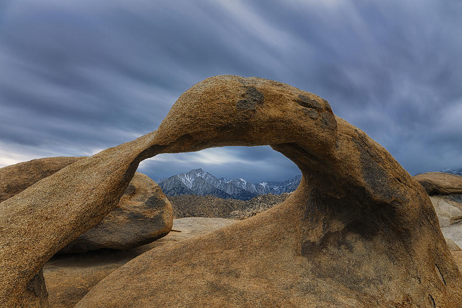 Mountain Photograph - Mobius Arch by Lydia Jacobs