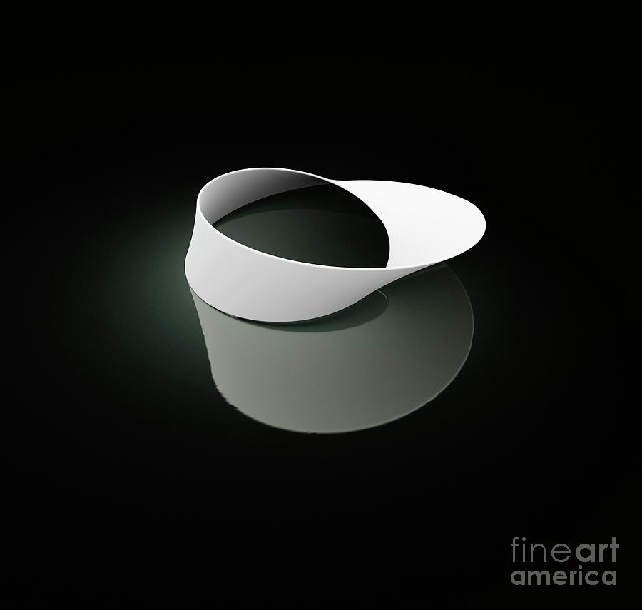 Mobius Strip Photograph by Robert Brook/science Photo Library