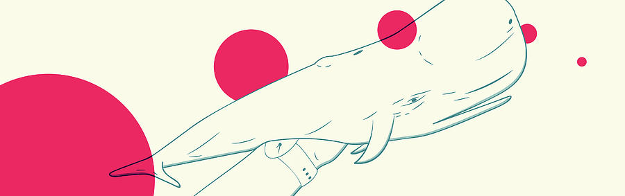 Moby Dick Digital Art - Moby Fist 2.0 by Will Leffert Moby Dick Digital Art - Moby Fist 2.0 by Will Leffert