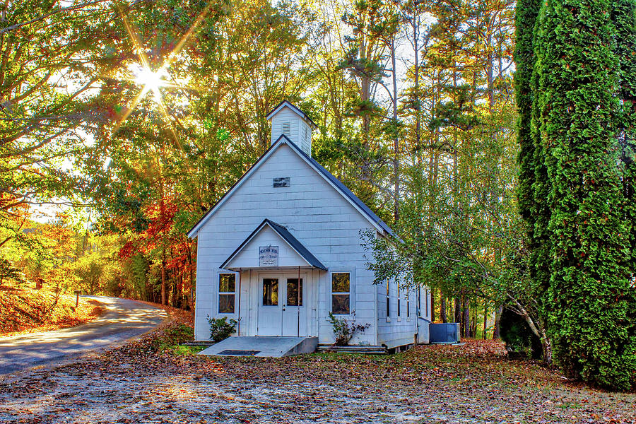 Moccasin Creek Church Photograph by Lorraine Baum