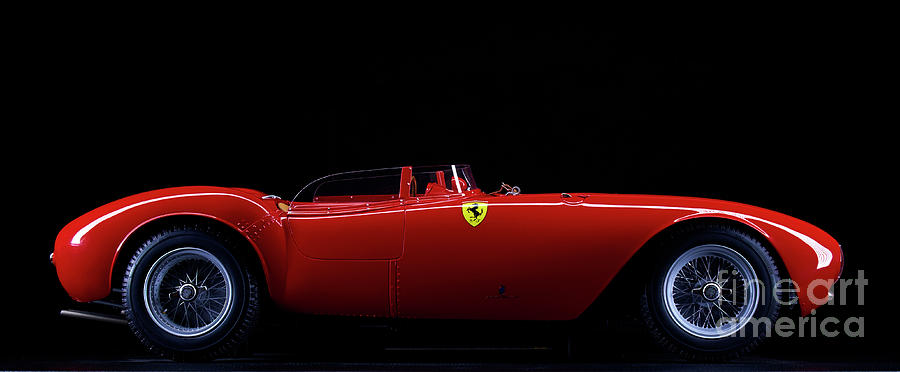 Model Ferrari 375 Plus Photograph by Simonbradfield Model Ferrari 375 Plus Photograph by Simonbradfield
