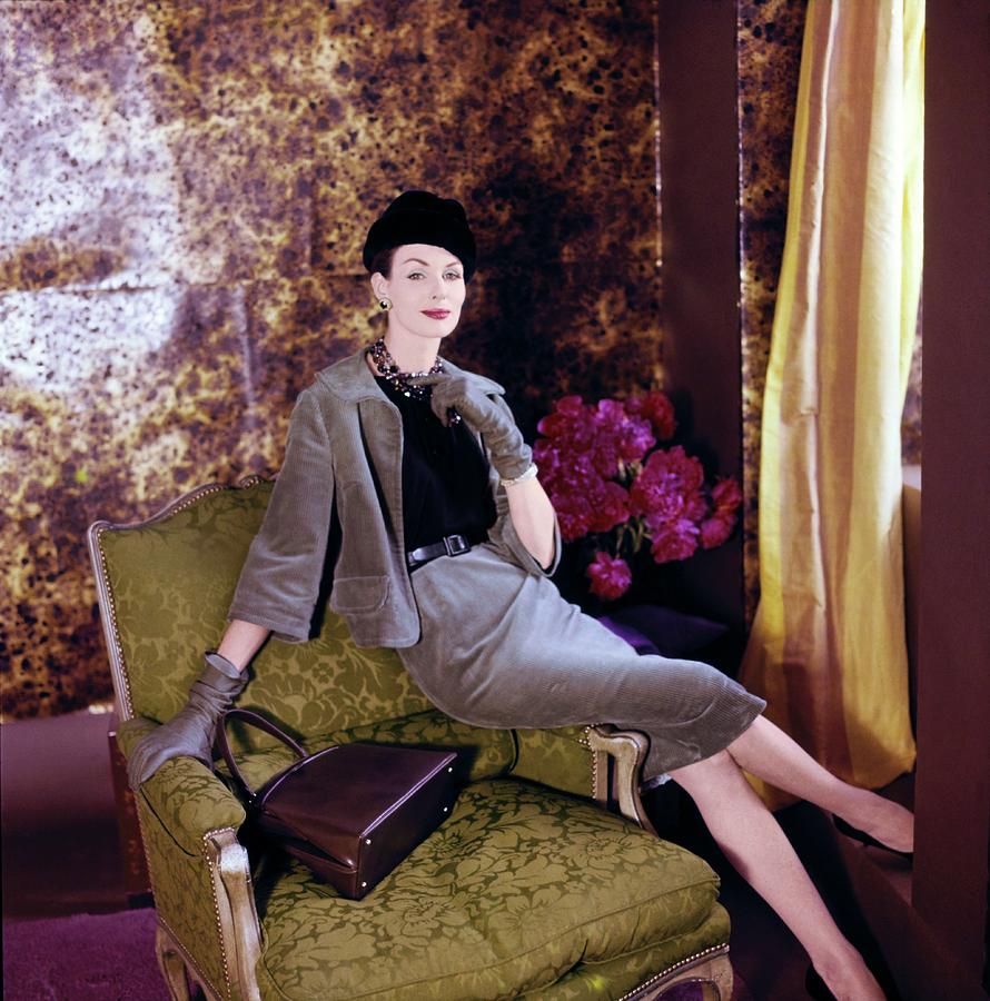 Model In A Ben Barrack Suit Photograph by Horst P. Horst Model In A Ben Barrack Suit Photograph by Horst P. Horst