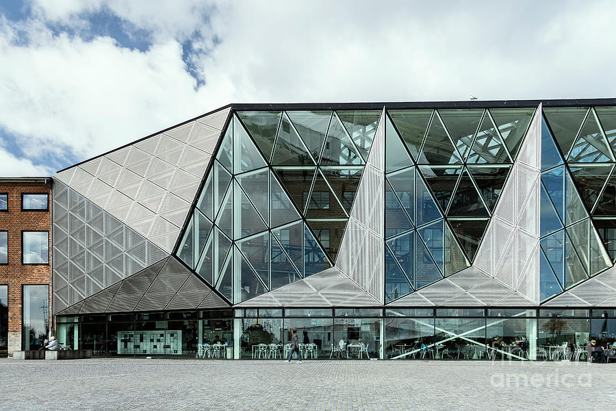 Modern architecture Helsingor Denmark Photograph by Sophie McAulay