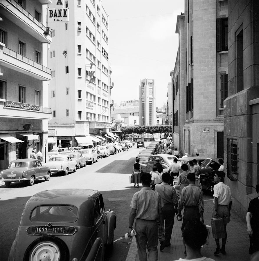 Modern Beirut Photograph by Three Lions