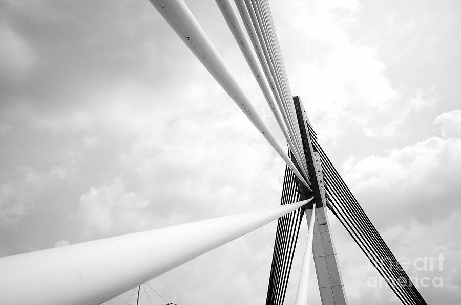 Shadow Photograph - Modern Bridge Architecture At Putrajaya by Azrisuratmin Shadow Photograph - Modern Bridge Architecture At Putrajaya by Azrisuratmin