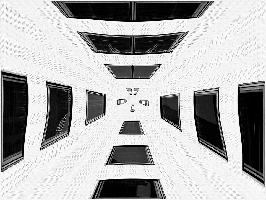 Abstract Photograph - Modern Building In Munich by Francesca Ferrari