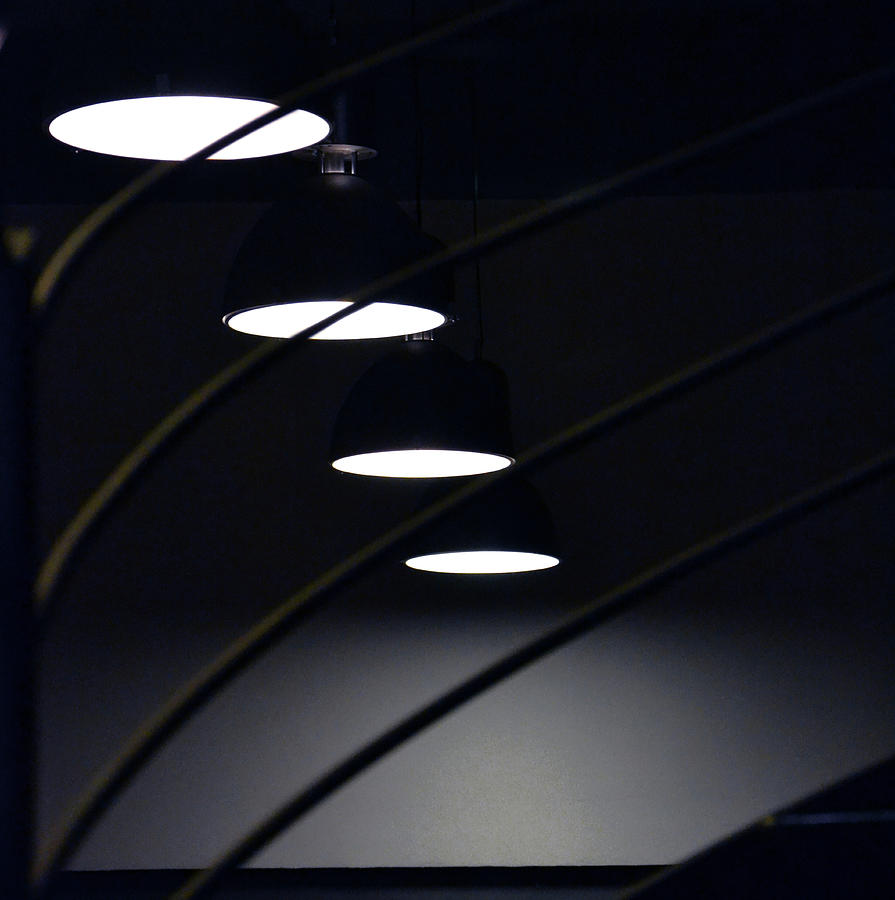 Modern Ceiling Lamp Photograph by Maria Luisa Corapi