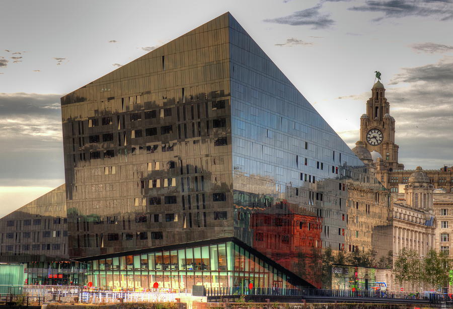 Modern Liverpool Photograph by Jeff Townsend