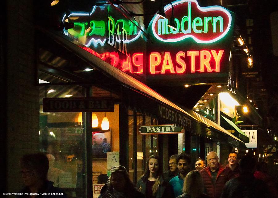 Modern Pastry North End Photograph by Mark Valentine
