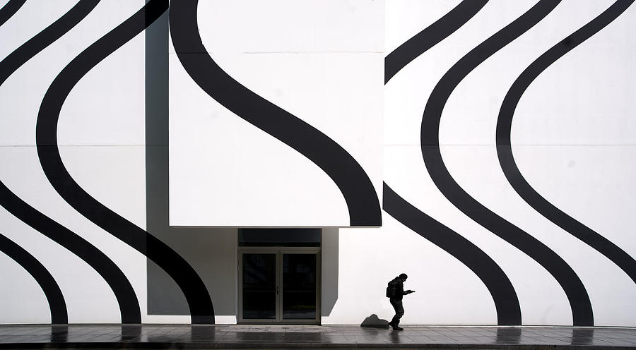 Modern Swinging Architecture Photograph by Erhard Batzdorf