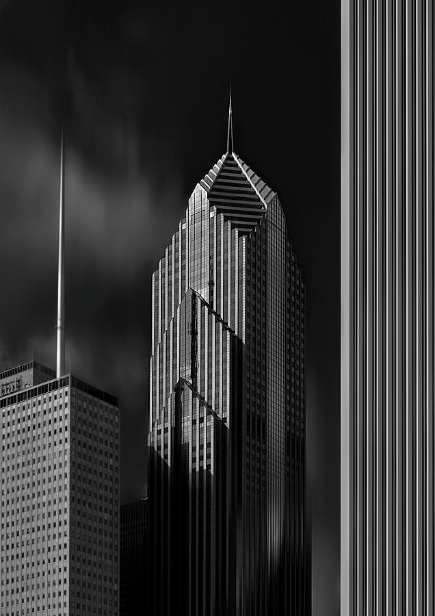 Chicago Photograph - Modern Tower by Zan Zhang Chicago Photograph - Modern Tower by Zan Zhang