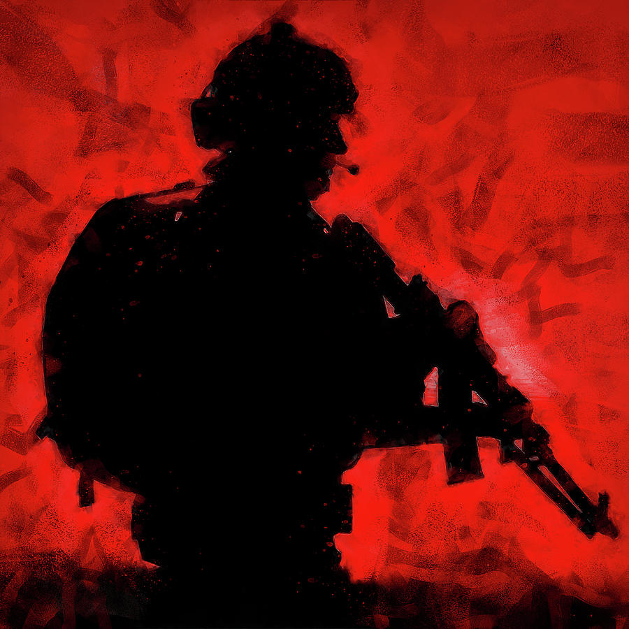 Modern Warfare - 06 Painting by AM FineArtPrints