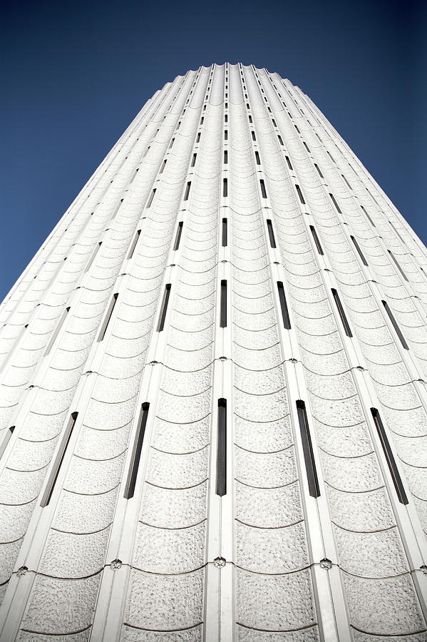 Modern White Commercial Building In Photograph by Andrew Holt