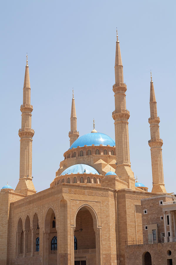 Mohammad Al-amin Mosque, Beirut, Lebanon Photograph by Wendy Connett