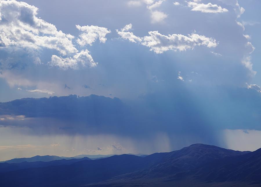 Mojave Cloudburst Photograph by Brett Harvey