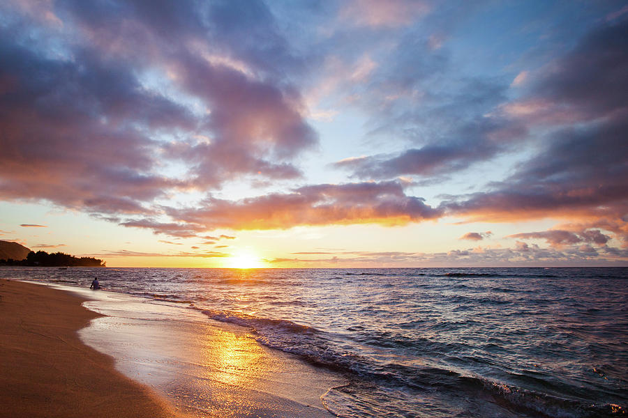 Mokuleia Sunset Photograph by Cameron Brooks - Fine Art America