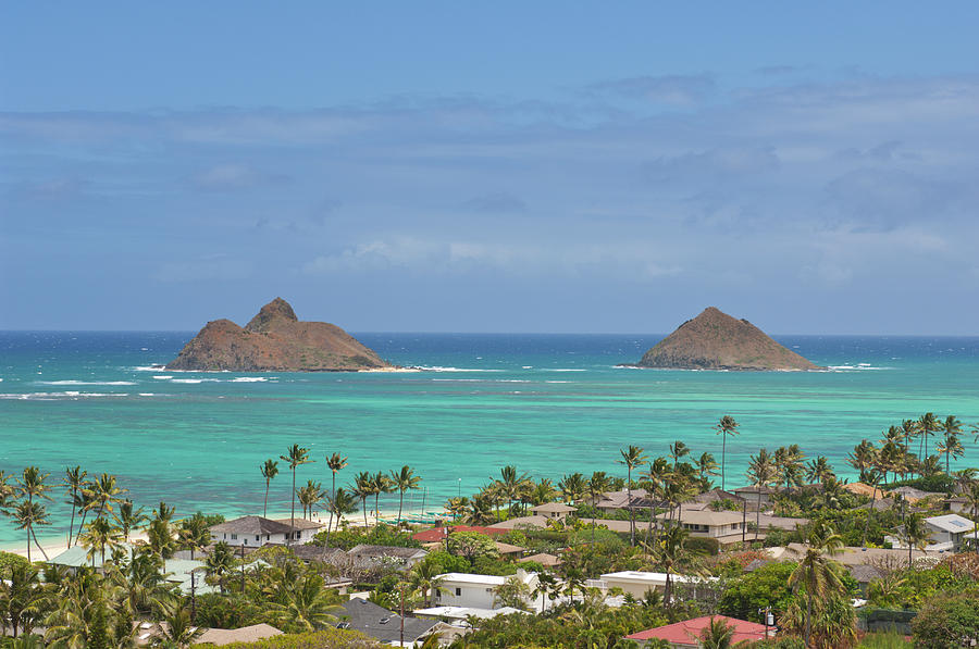 Mokulua Islands Photograph by David L Moore