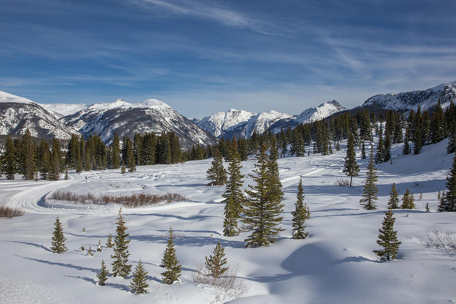 Molas Pass Winter Landscape Photograph